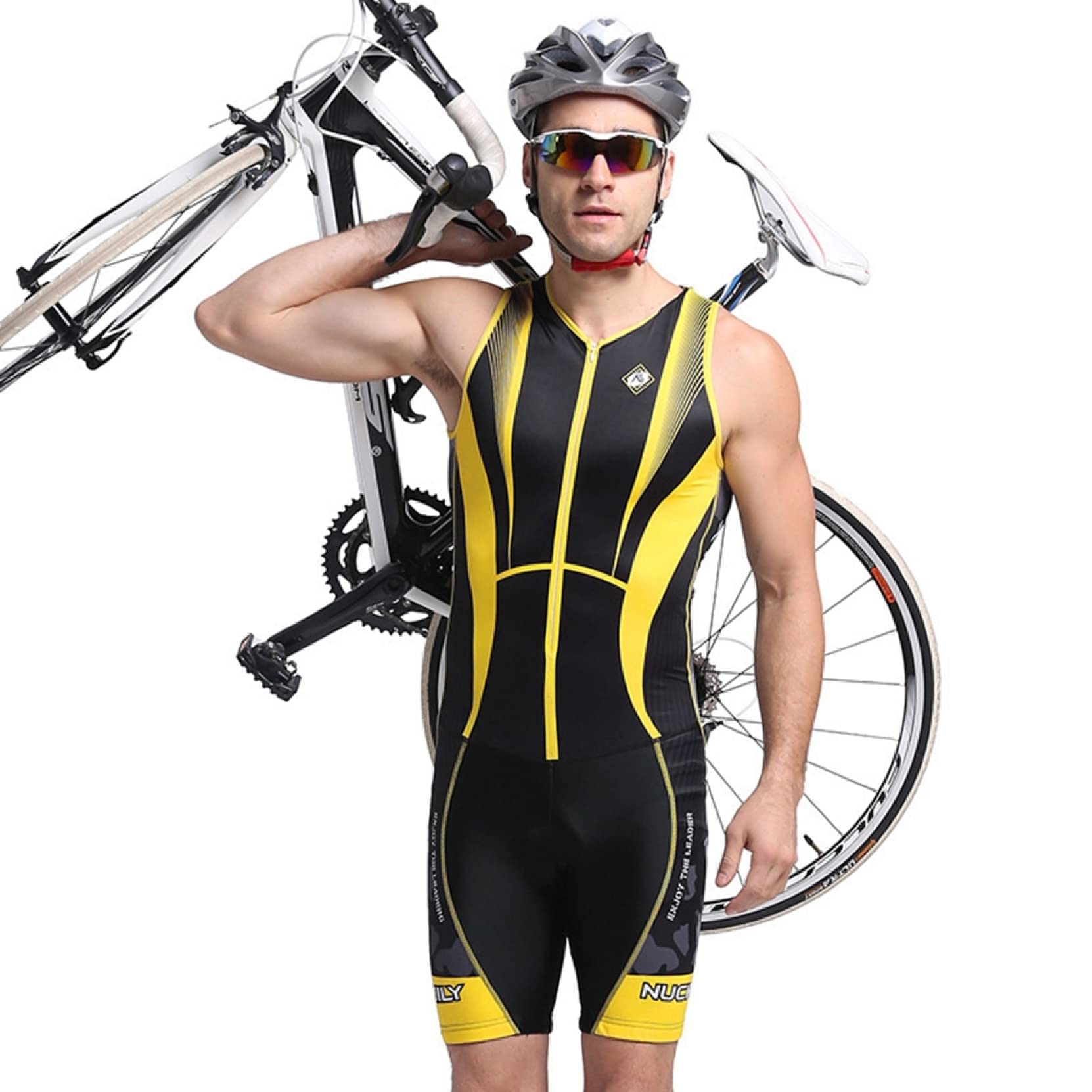 Amazon.co.jp: メンズ トライアスロン トライスーツ 速乾