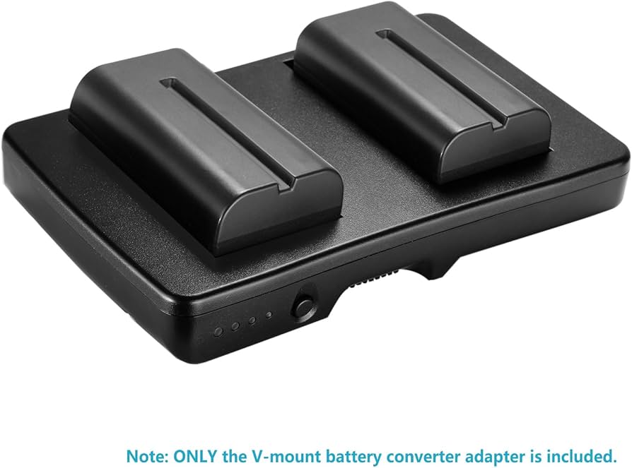 Amazon | Neewer F2-BP NP-Fバッテリー―Vマウントバッテリーコンバータ