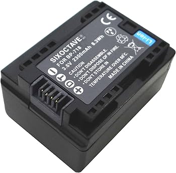 Amazon | str 残量表示可 BP-718/BP-709 互換バッテリー[グレードA