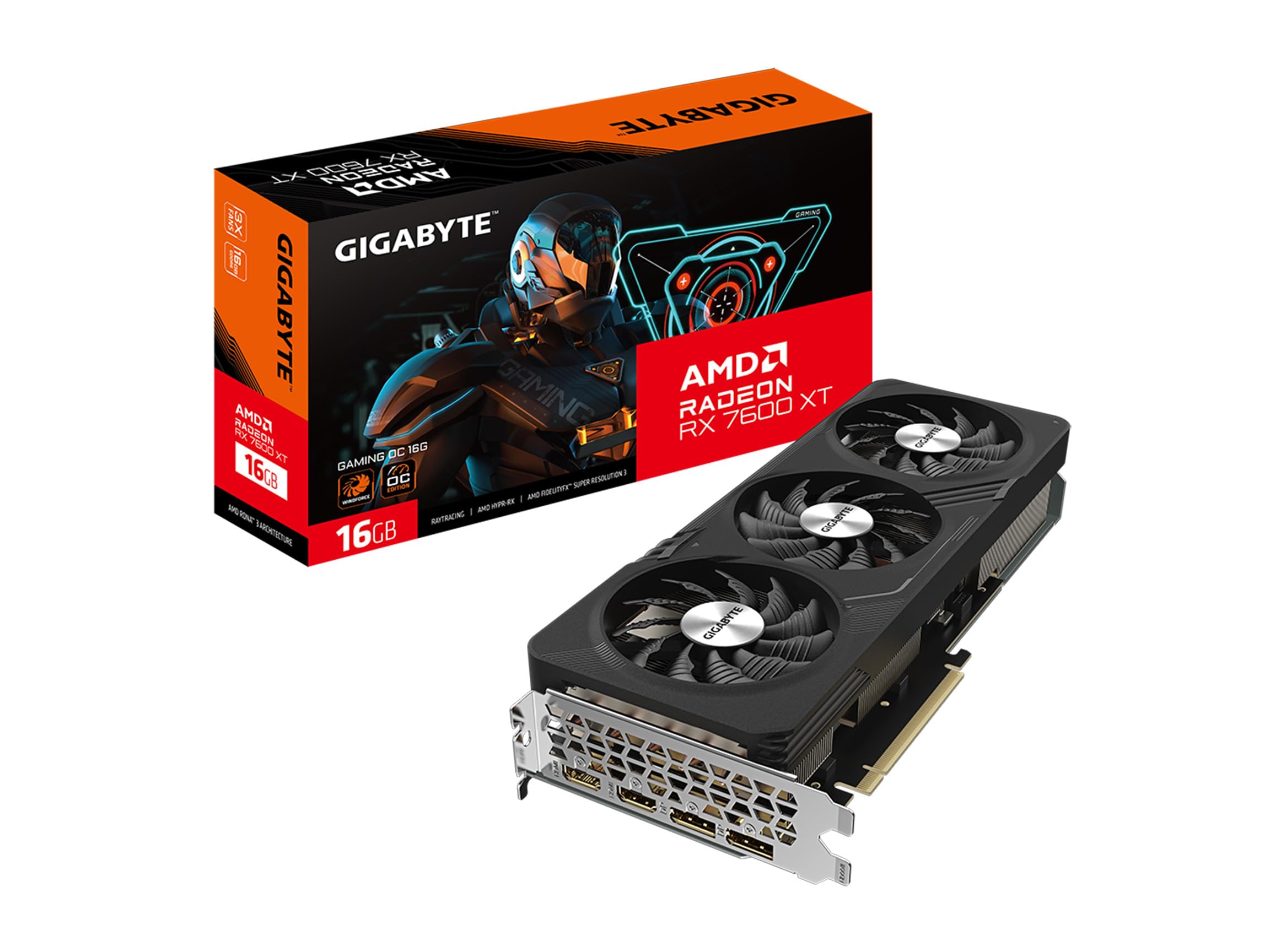 Amazon | GIGABYTE Radeon RX 7600 XT Gaming OC 16G グラフィック