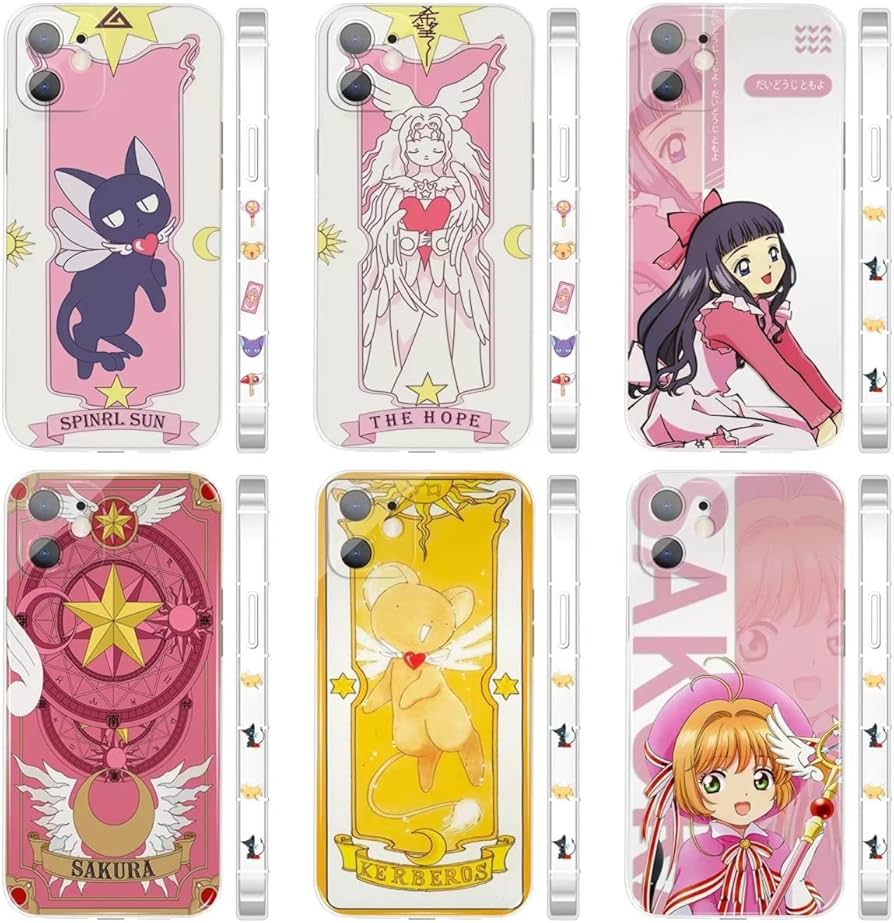 Amazon.co.jp: ZUSUR カードキャプターさくら iphone16 ケース