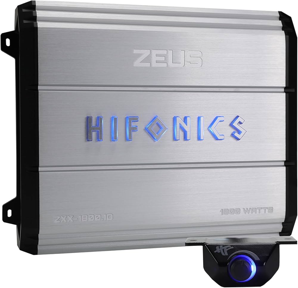 Amazon.com: Hifonics Zeus ZXX 1800 Watt Max Class D Monoblock Car