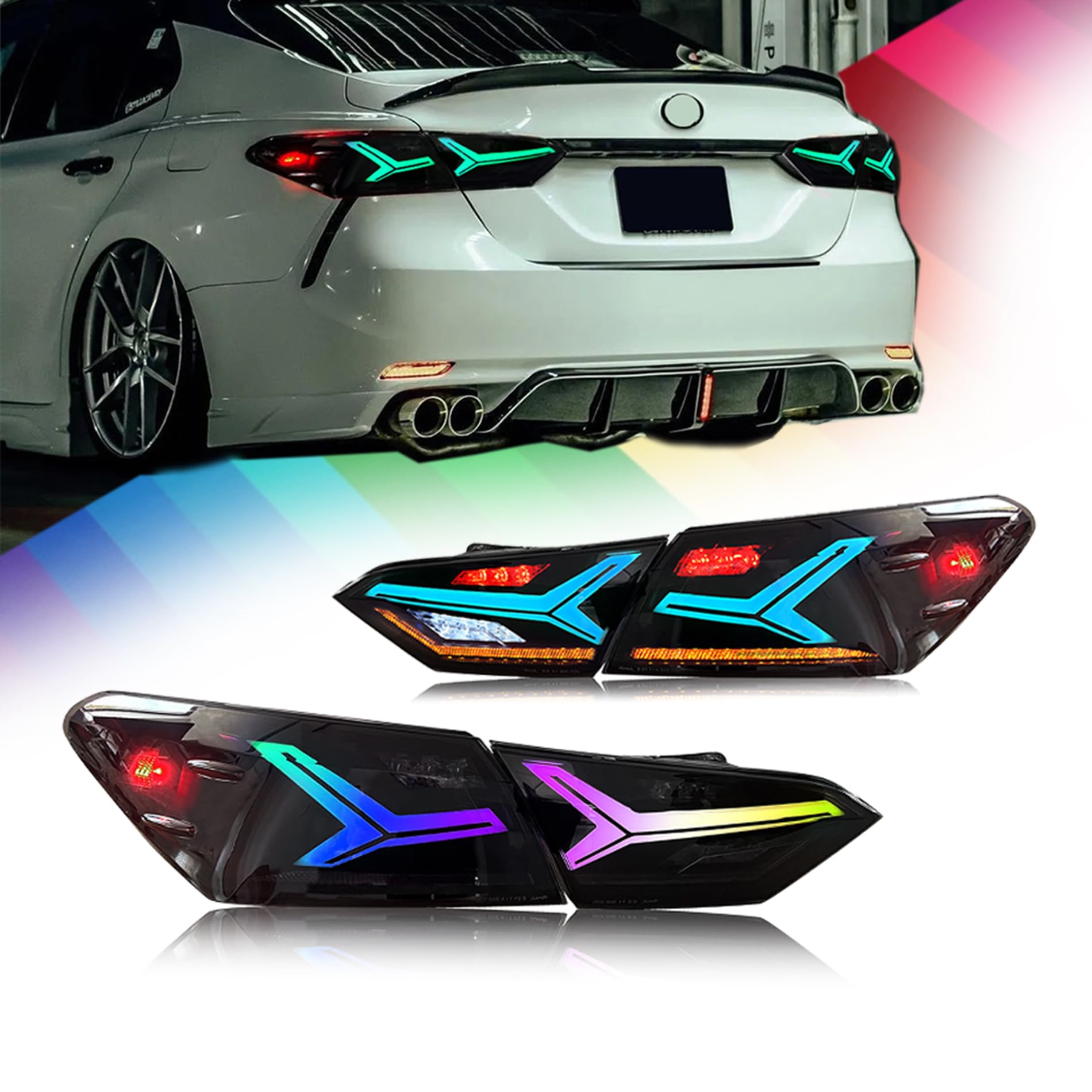 Amazon | TT-ABC トヨタ カムリ AX 70系 パーツ テールランプ に適し