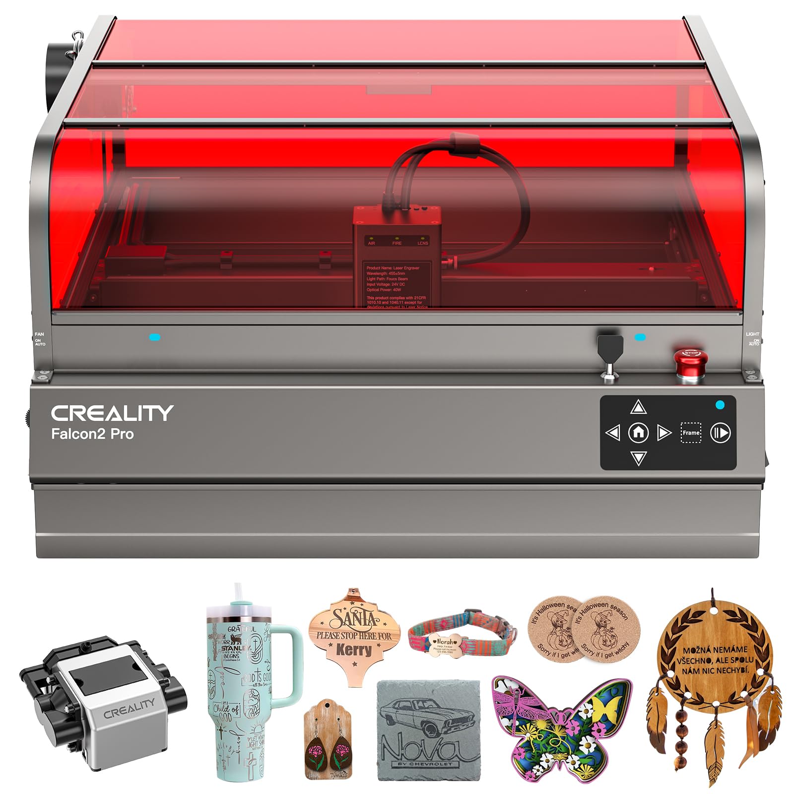 Falcon2 Pro 22W レーザー彫刻切断機