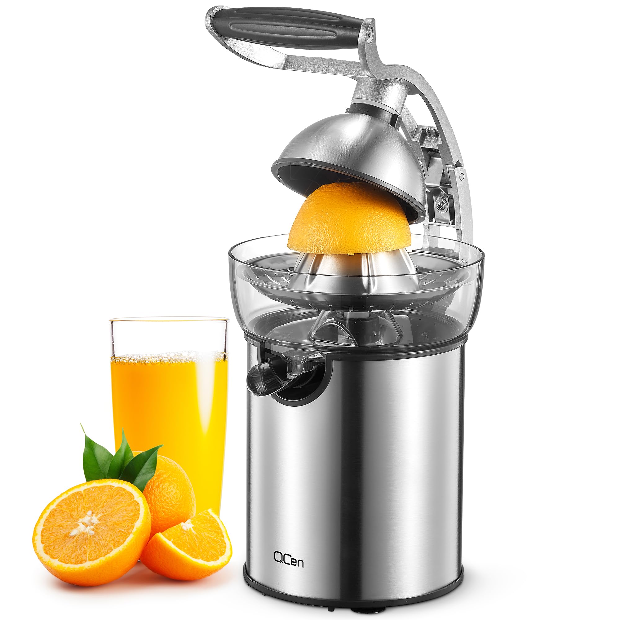 Amazon.com: QCen Electric Citrus Juicer Squeezer, Electric Juicer