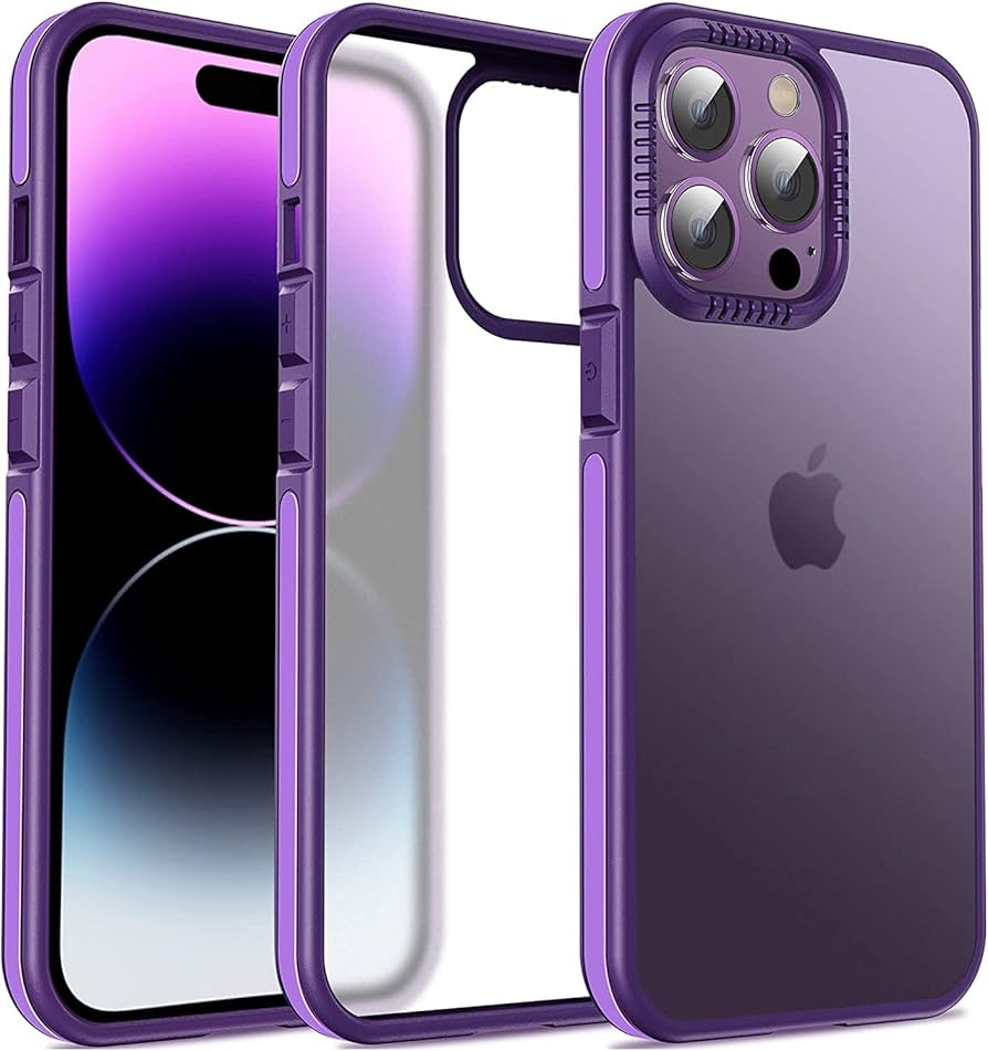 Amazon.co.jp: Sibada iPhoneケース iphone14promaxケース マット感 耐