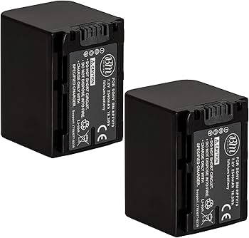 Amazon.com : BM 2 NP-FV70 Batteries for Sony FDR-AX700, PXW-Z90V