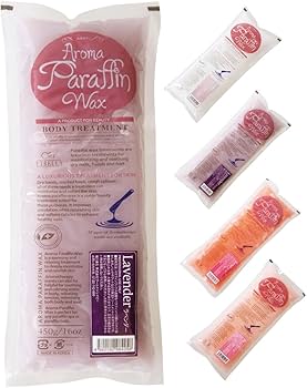 Amazon.co.jp: 【全4種】 アロマ パラフィンワックス ラベンダー 450g
