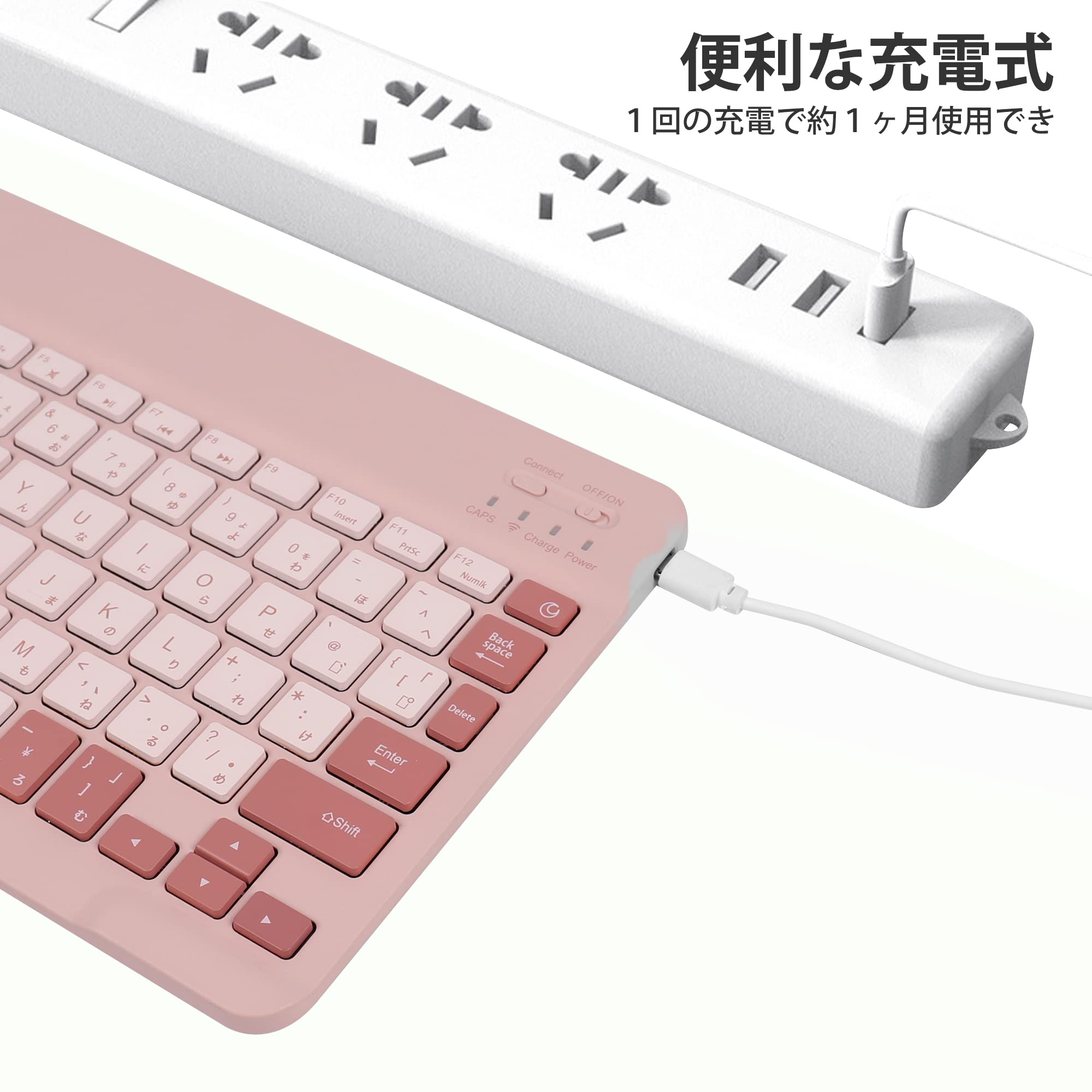 Amazon | Bluetoothキーボード ワイヤレス JIS日本語配列 タブレット