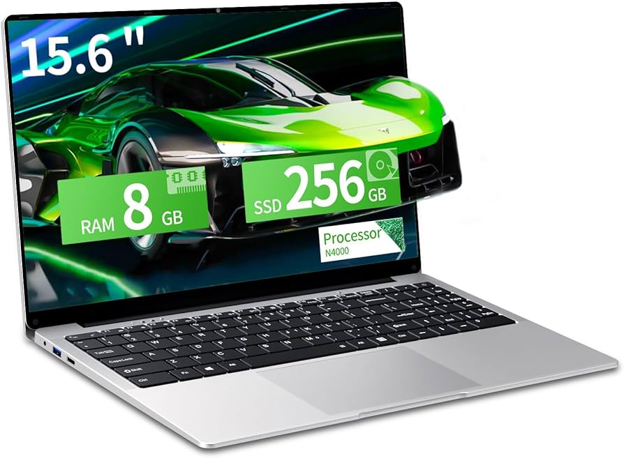 Amazon.com: 15.6 inch gaming laptop,N4000 Processor,8GB RAM 256GB