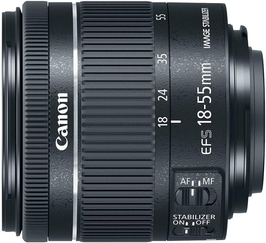 Amazon.com : Canon EF-S 18-55 f/4-5.6 IS STM (Renewed) : Electronics