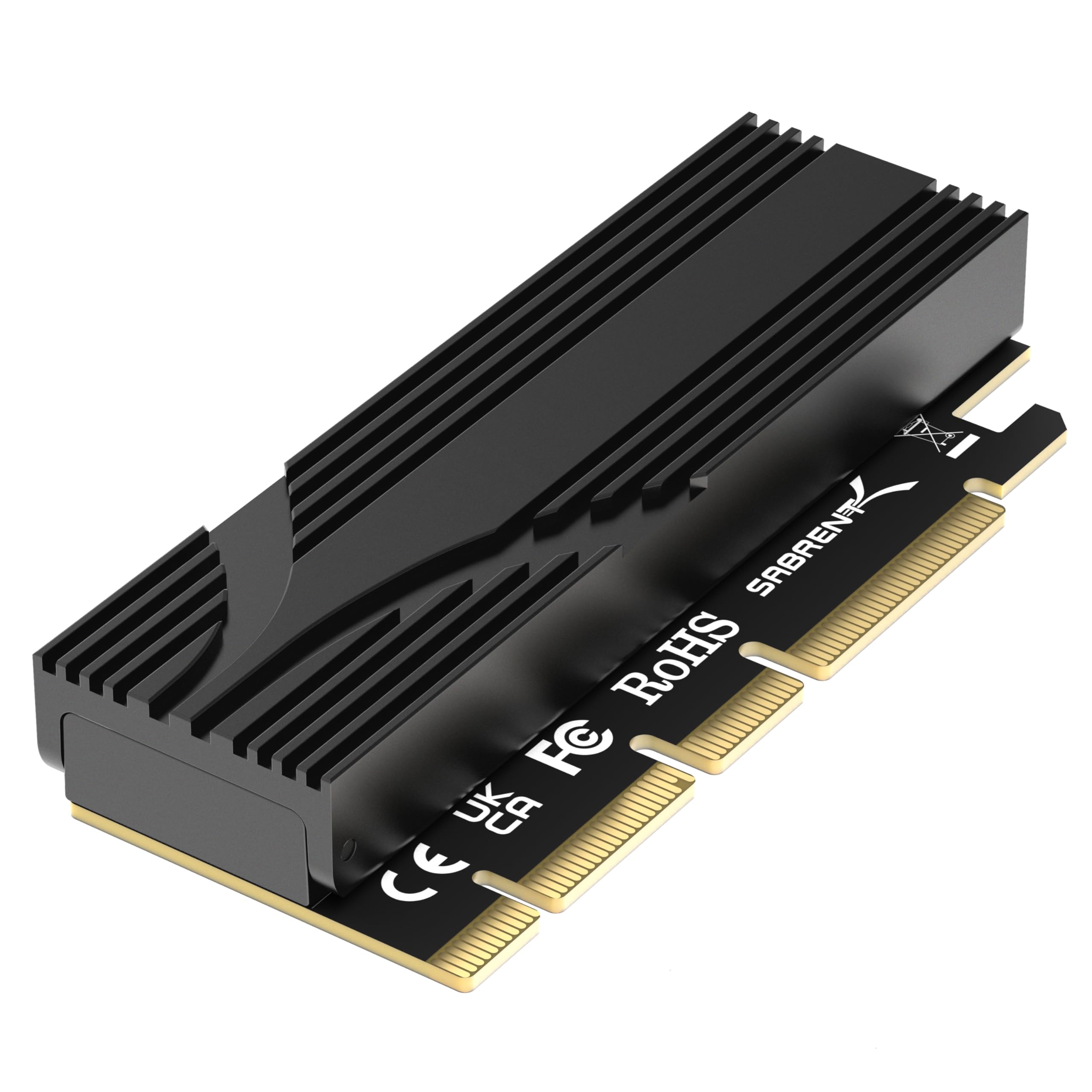 Amazon.co.jp: SABRENT M.2 NVMe SSD - PCIe x16 工具不要、拡張カード
