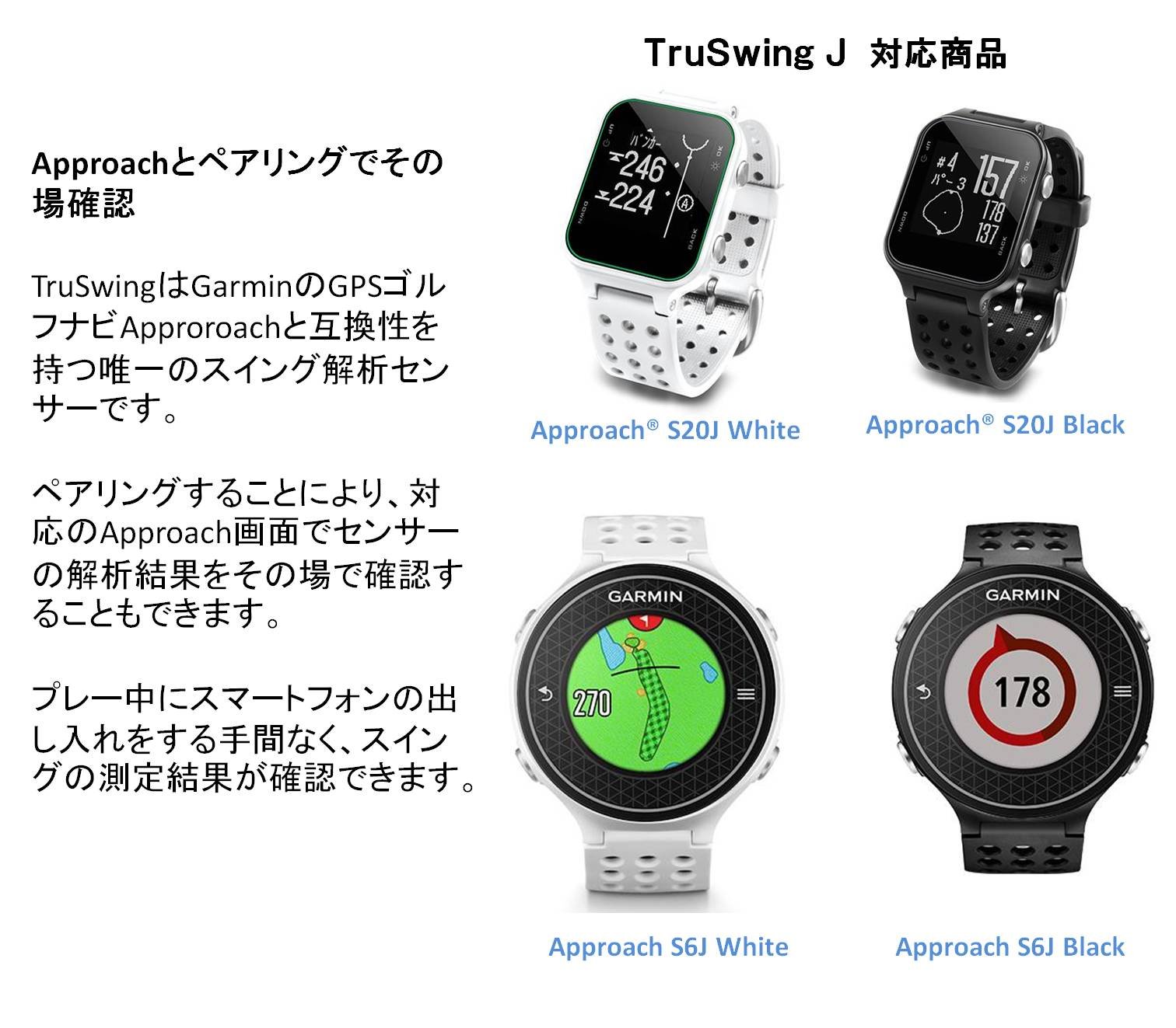 Amazon | GARMIN(ガーミン) Approach ゴルフスイングチェッカー