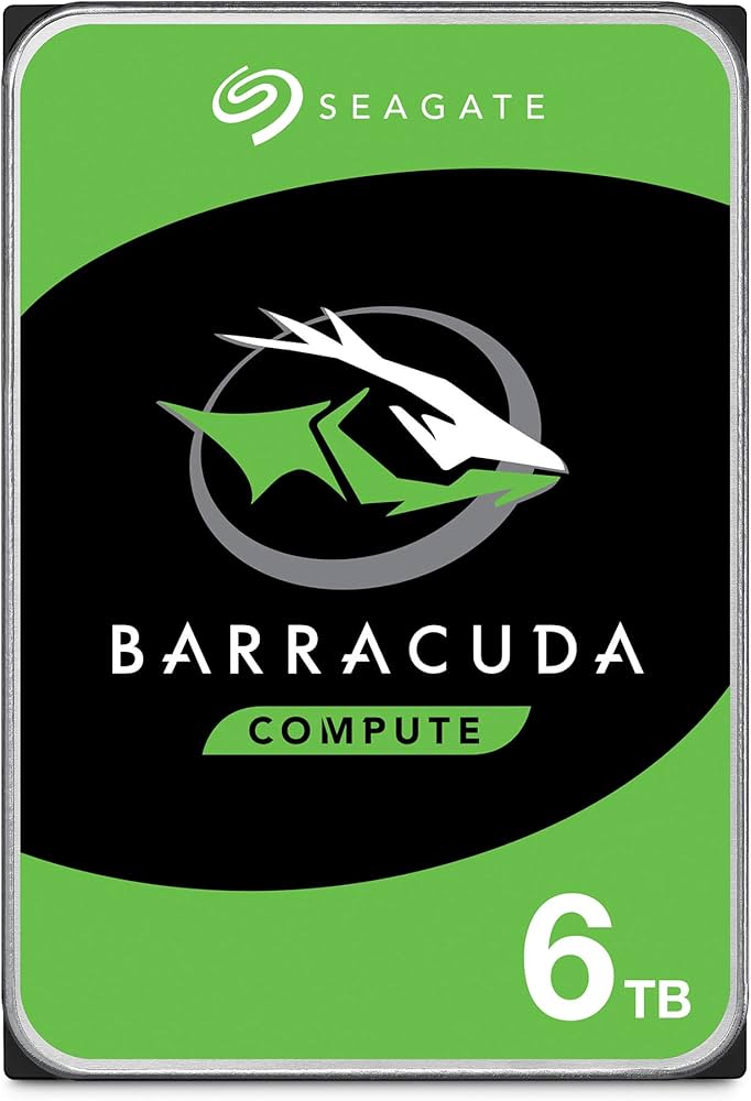 Amazon.com: Seagate BarraCuda 6TB Internal Hard Drive HDD – 3.5