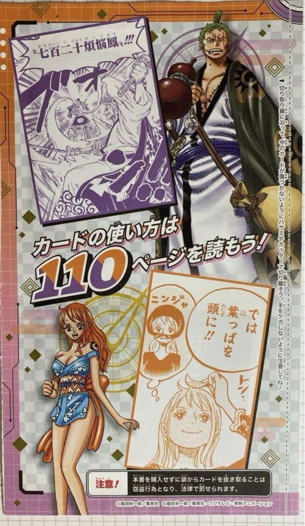 Amazon.co.jp: おナミ ゾロ十郎 プロモ パラレル 付録 ワンピ ー