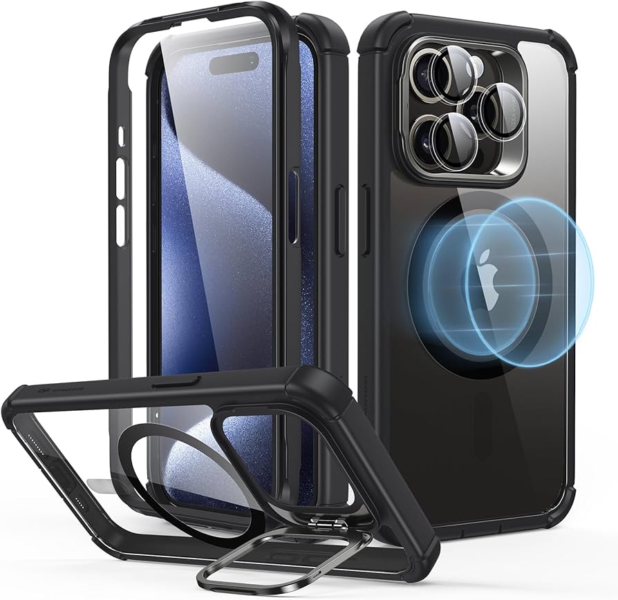 Amazon.co.jp: ESR iPhone 15 Proケース 全面耐衝撃 MagSafeケース 米
