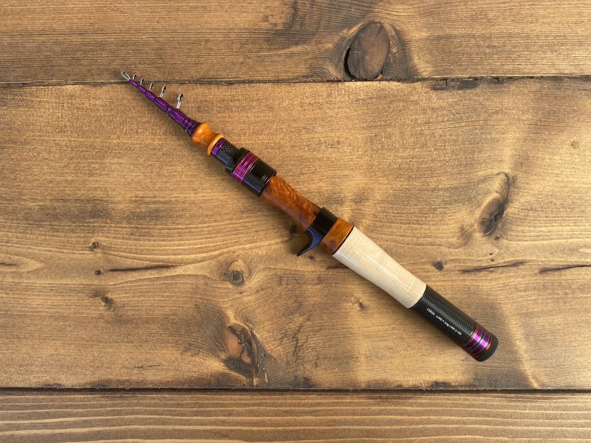 Amazon.co.jp: トラウトロッド テレスコロッド ウッドグリップ