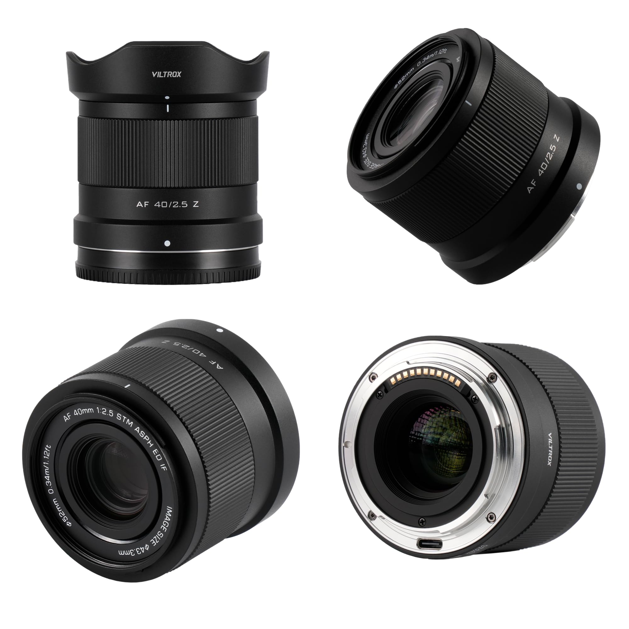 Amazon.co.jp: VILTROX 40mm F2.5 Z ニコン Zマウント用 カメラ交換