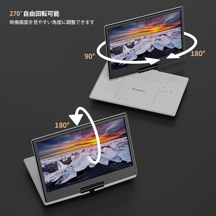 Amazon.co.jp: 【2026強化版・14.1インチ大画面・2年保証】 ポータブル