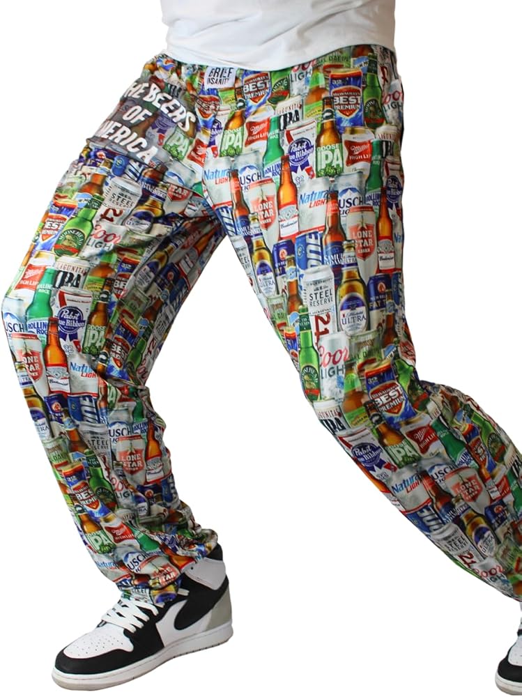 BRIEF INSANITY Lounge Pajama Pants for Men and Women| Beers of