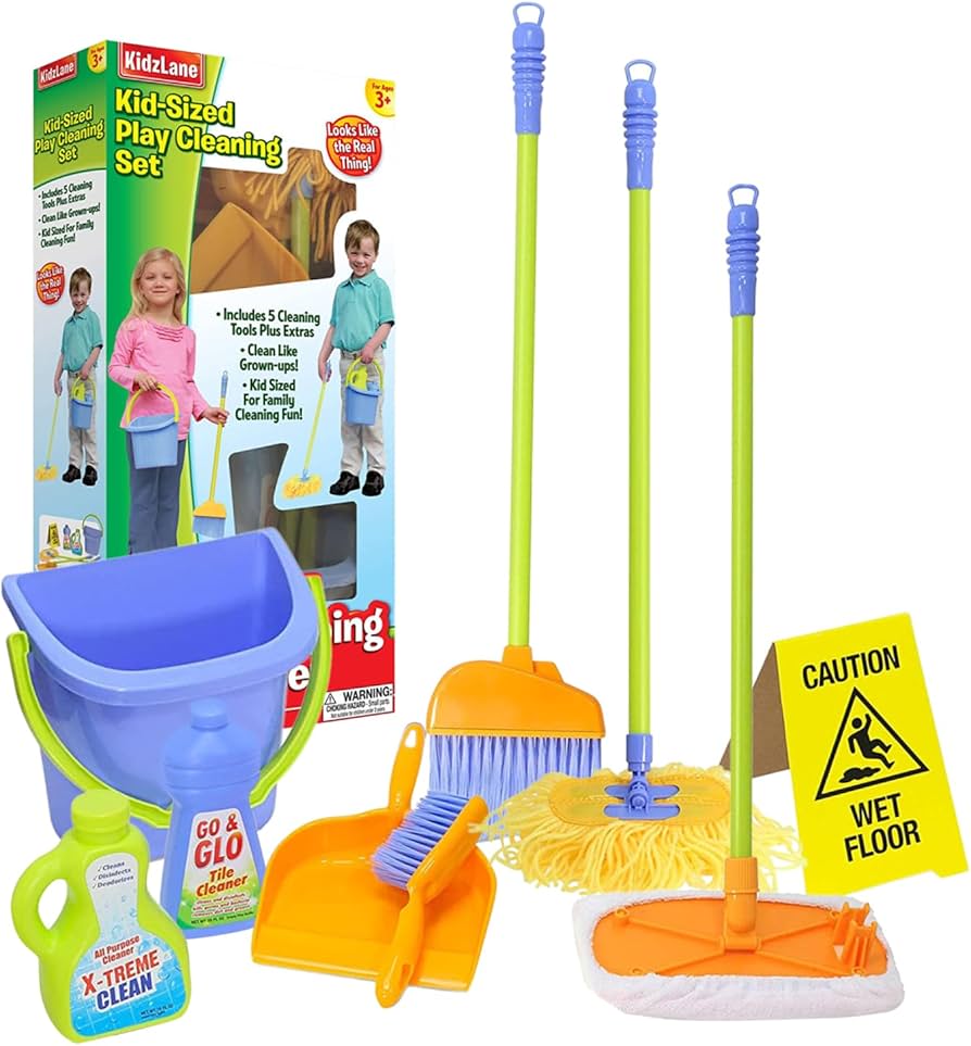 Amazon.com: Kidzlane Kids Cleaning Toy Set - Toddler Cleaning Set