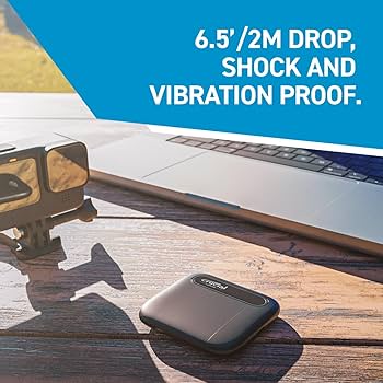 Amazon.com: Crucial X6 1TB Portable SSD – Up to 800MB/s, USB 3.2