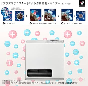 Amazon | リンナイ ガスファンヒーター 木造11畳/コンクリート造15畳
