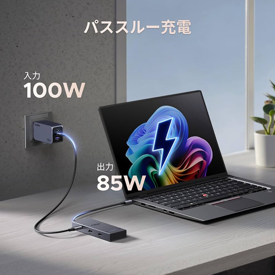Amazon | UGREEN 7 in 1 Revodok Pro USB C ドッキングステーション 2