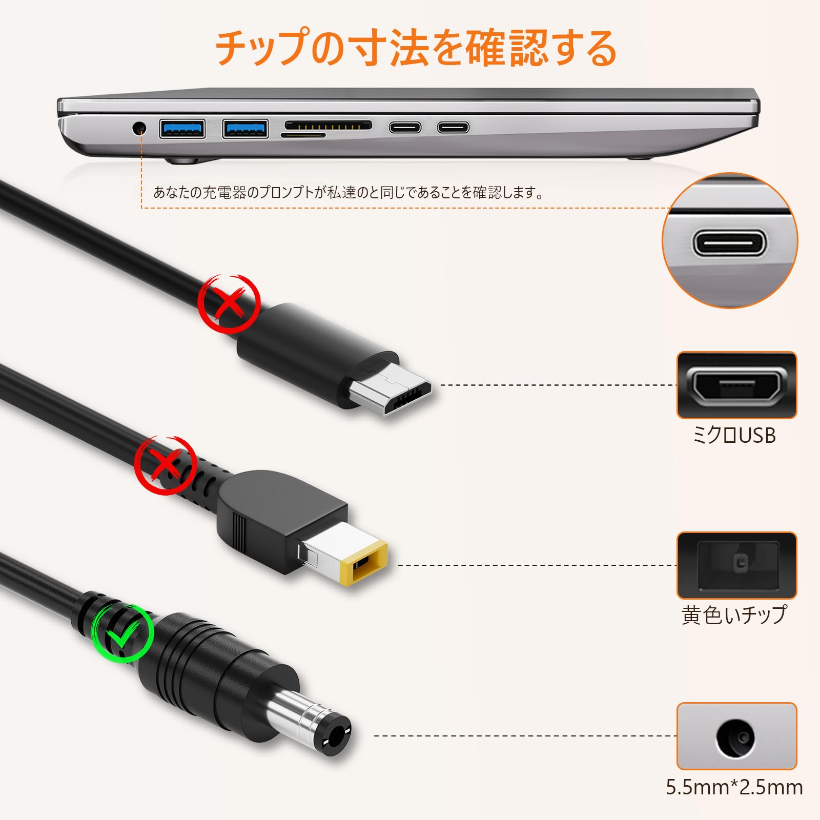 Amazon.co.jp: 65W cf-sv acアダプター 対応 パナソニック/Panasonic