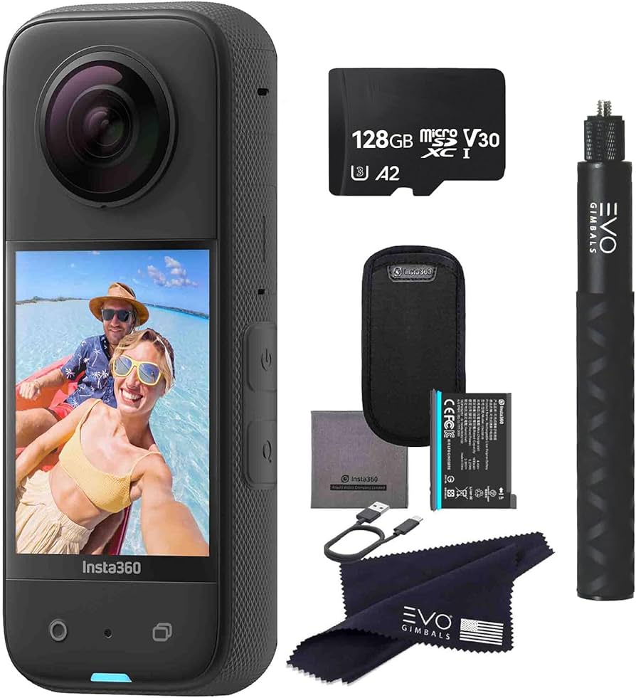 Amazon.com : insta360 X3 - Waterproof 360 Action Camera with 1/2