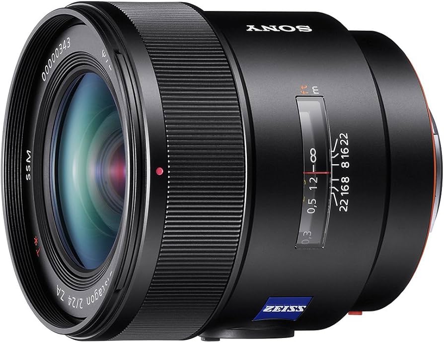 Amazon.com : Sony SAL24F20Z Distagon T 24mm F2 ZA SSM Prime Lens