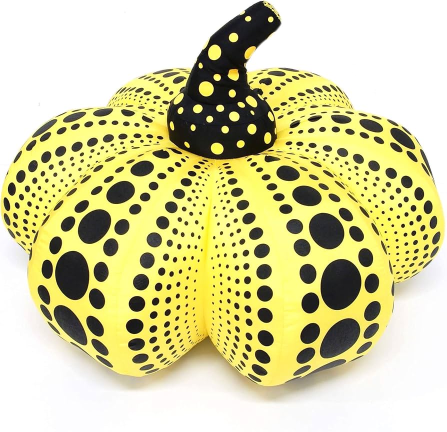 Amazon.co.jp: 草間彌生 ソフトスカルプチャー [Pumpkin L(イエロー