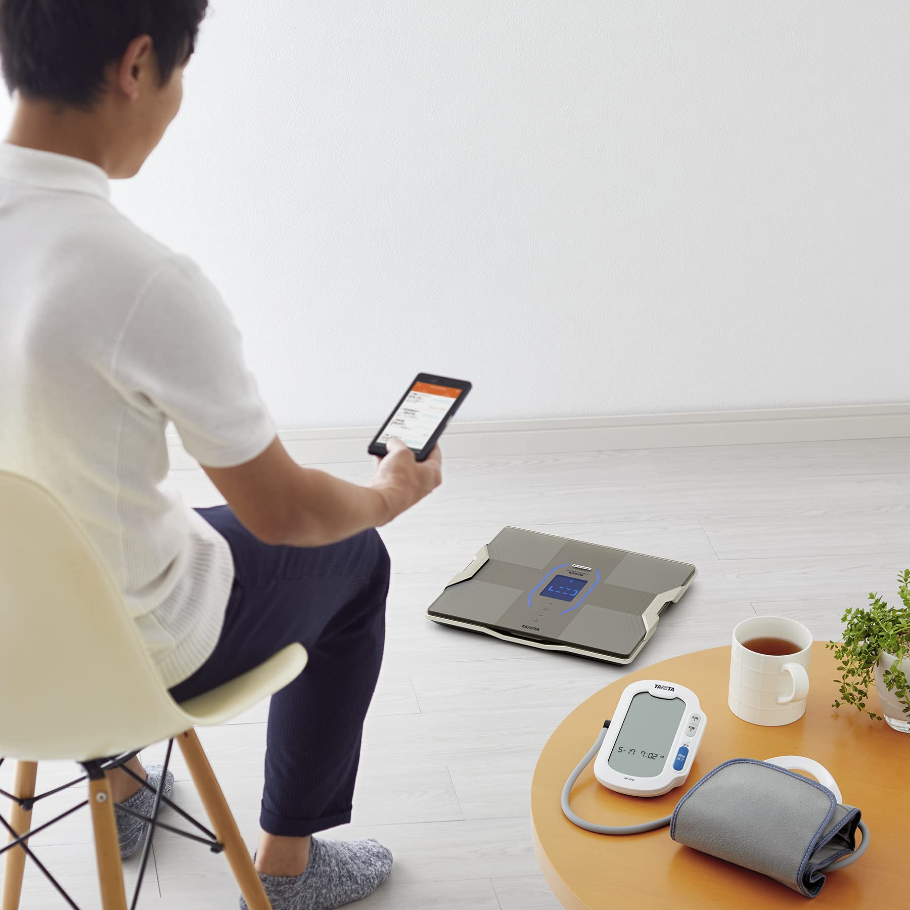 Amazon.co.jp: RD-917L(グレイッシュゴールド) 体組成計 インナー