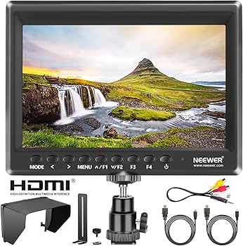 Amazon.com : Neewer F100 7inch Camera Field Monitor HD Video