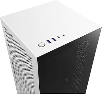 Amazon.co.jp: NZXT H1 Version2 PCケース コンパクト WHITE 電源