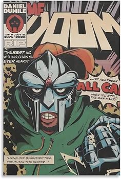 Monsta Czars ポスター POSTER MF DOOM Poster Mf Doom