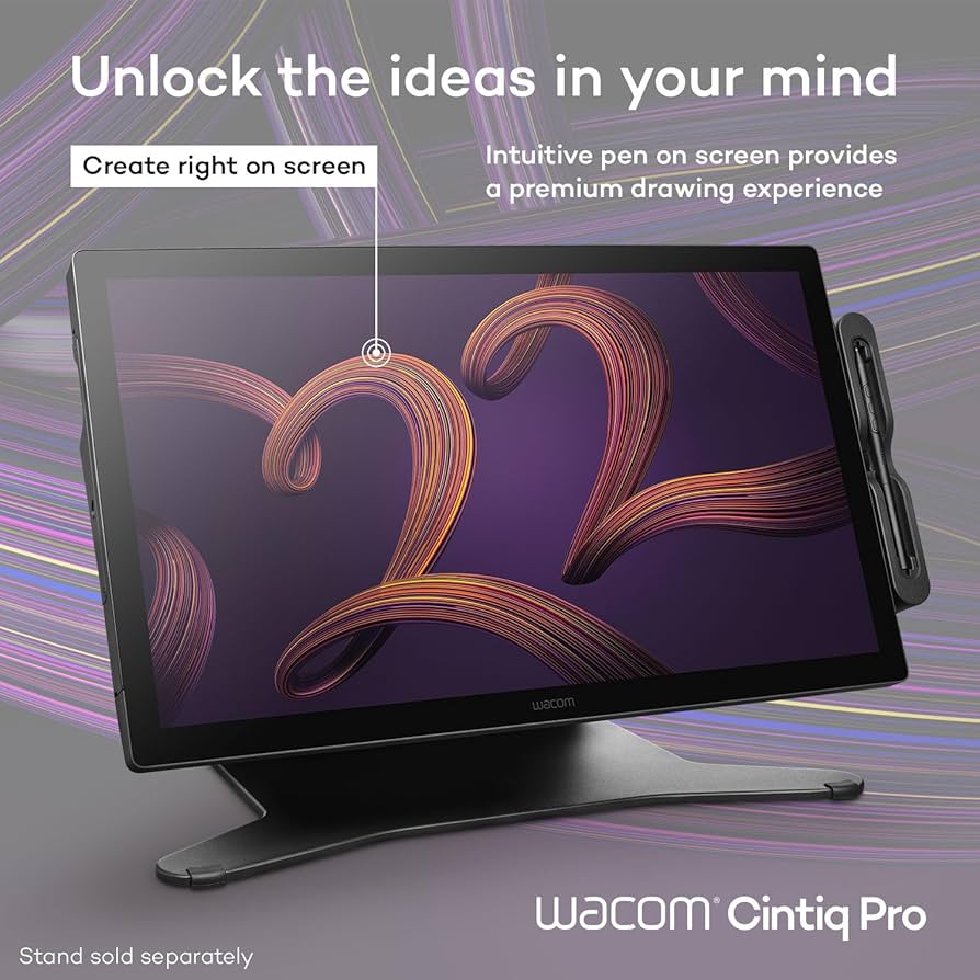 Amazon.com: Wacom Cintiq Pro 22 Drawing Tablet with Screen, 21.5