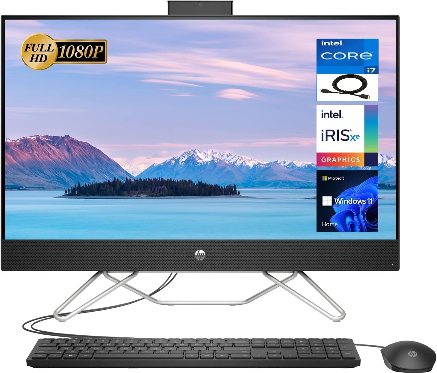 HP All-in-One PC Intel Core i7 8世代 WQHD Amazon.com: HP 27