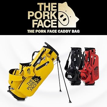 Amazon.co.jp: THE PORK FACE ザ ポークフェイス キャディバッグ