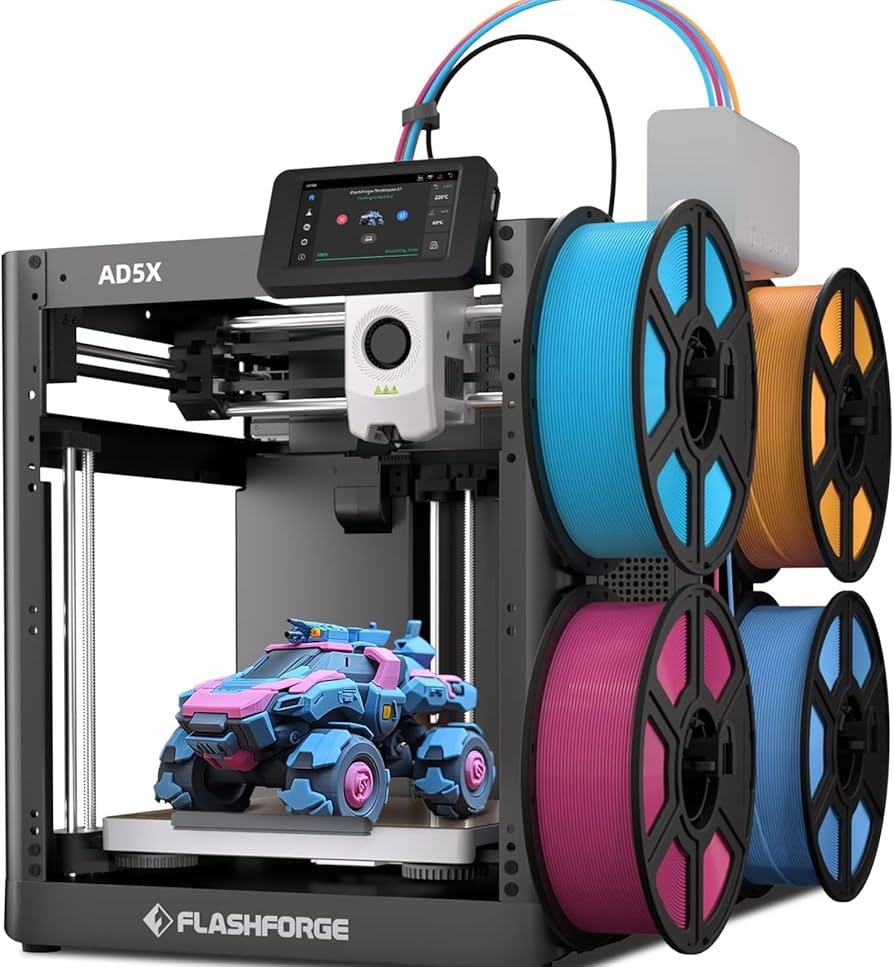 Amazon | Flashforge AD5X 3Dプリンター（マルチカラー印刷対応）、IFS