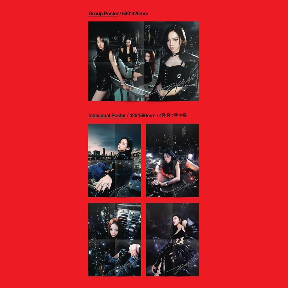 Amazon.co.jp: aespa - 4thミニアルバム [DRAMA] (ドラマVer.) フォト