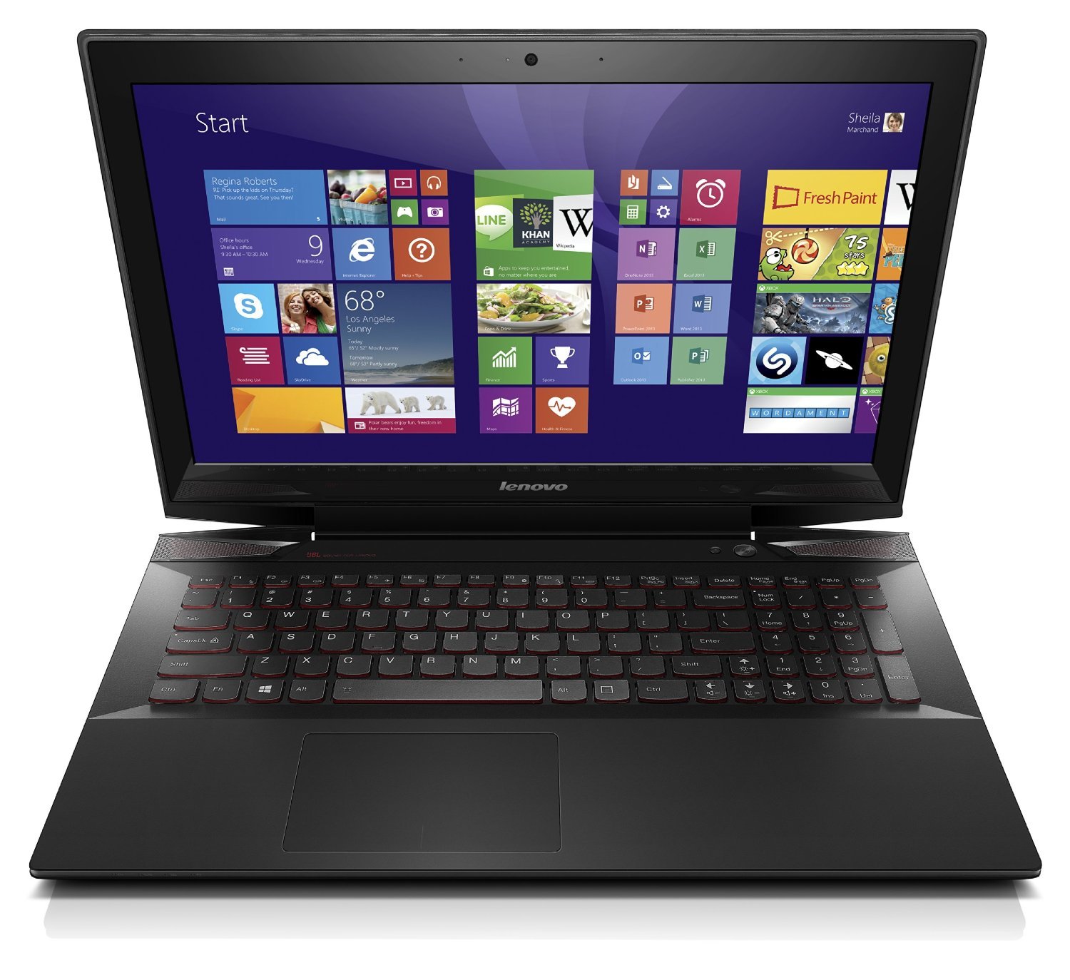 Amazon.com: Lenovo Y50 59425943 Laptop (Windows 8, Intel Core i7