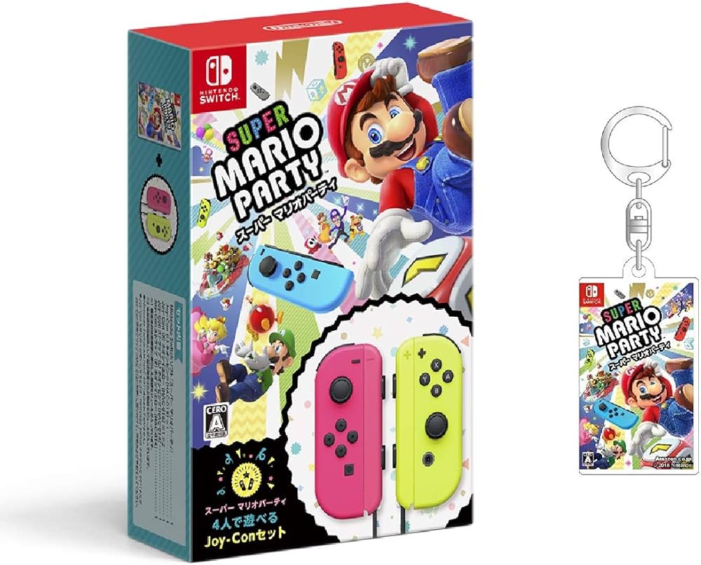 Amazon.co.jp: スーパー マリオパーティ 4人で遊べる Joy-Conセット