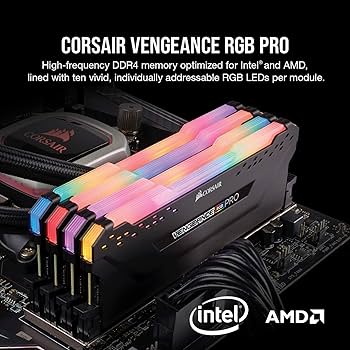 Amazon.com: CORSAIR Vengeance RGB PRO DDR4 RAM 16GB (2x8GB