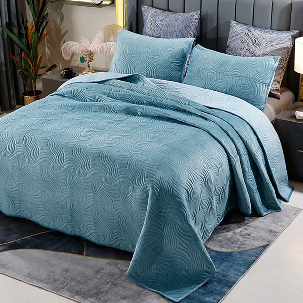 Amazon｜ベッドスプレッド ベッドカバー 3点セット シングル