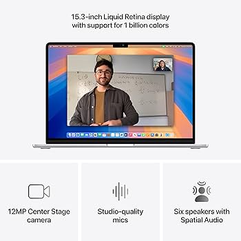 Amazon.com: Apple 2025 MacBook Air 15-inch Laptop with M4 chip