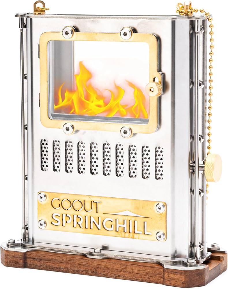 Amazon | Springhill アイロンストーブ オイルランタン ミニストーブ