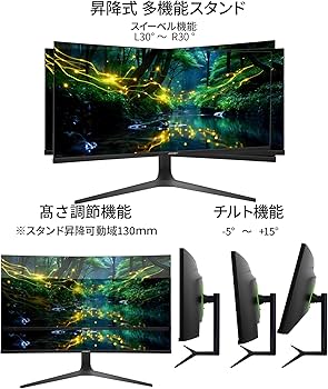 Amazon.co.jp: JAPANNEXT 34インチ モニター UWQHD 3440 x 1440 IPS