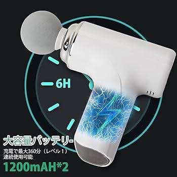 Amazon | GEEGVV 筋膜リリースガン, 全身リフレッシュ道具 マッサージ