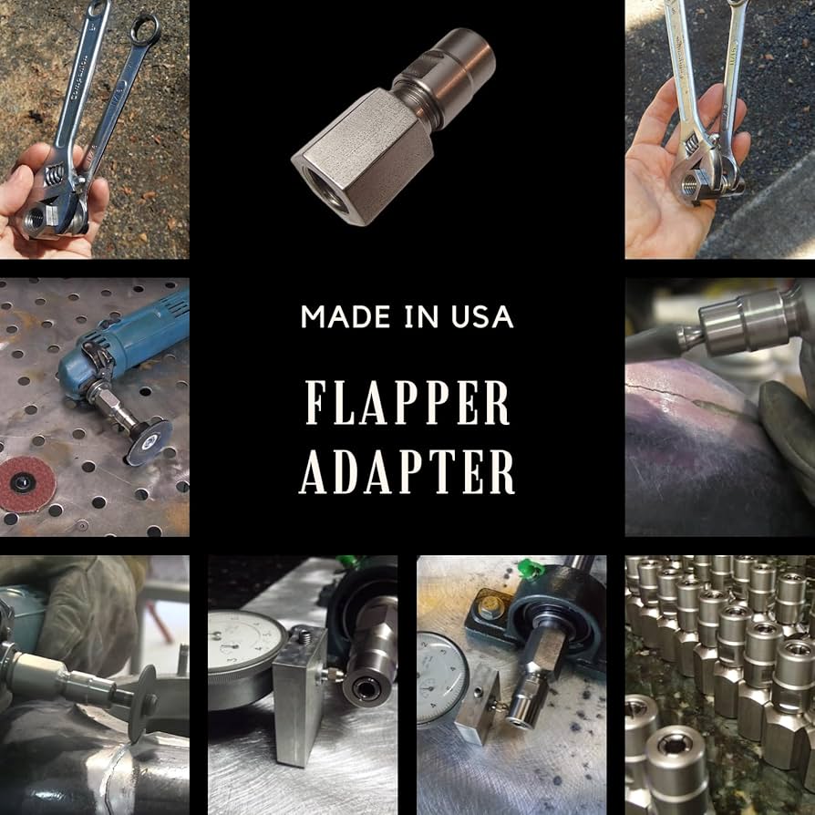 Drilax Flapper Adapter 5/8 UNC Thread with 1/4